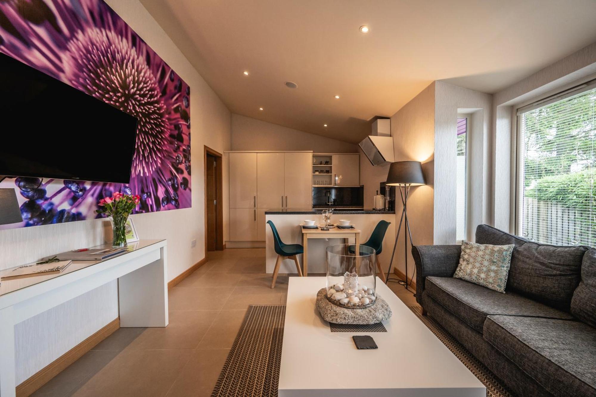 The Retreat Cabin Pitlochry Bagian luar foto