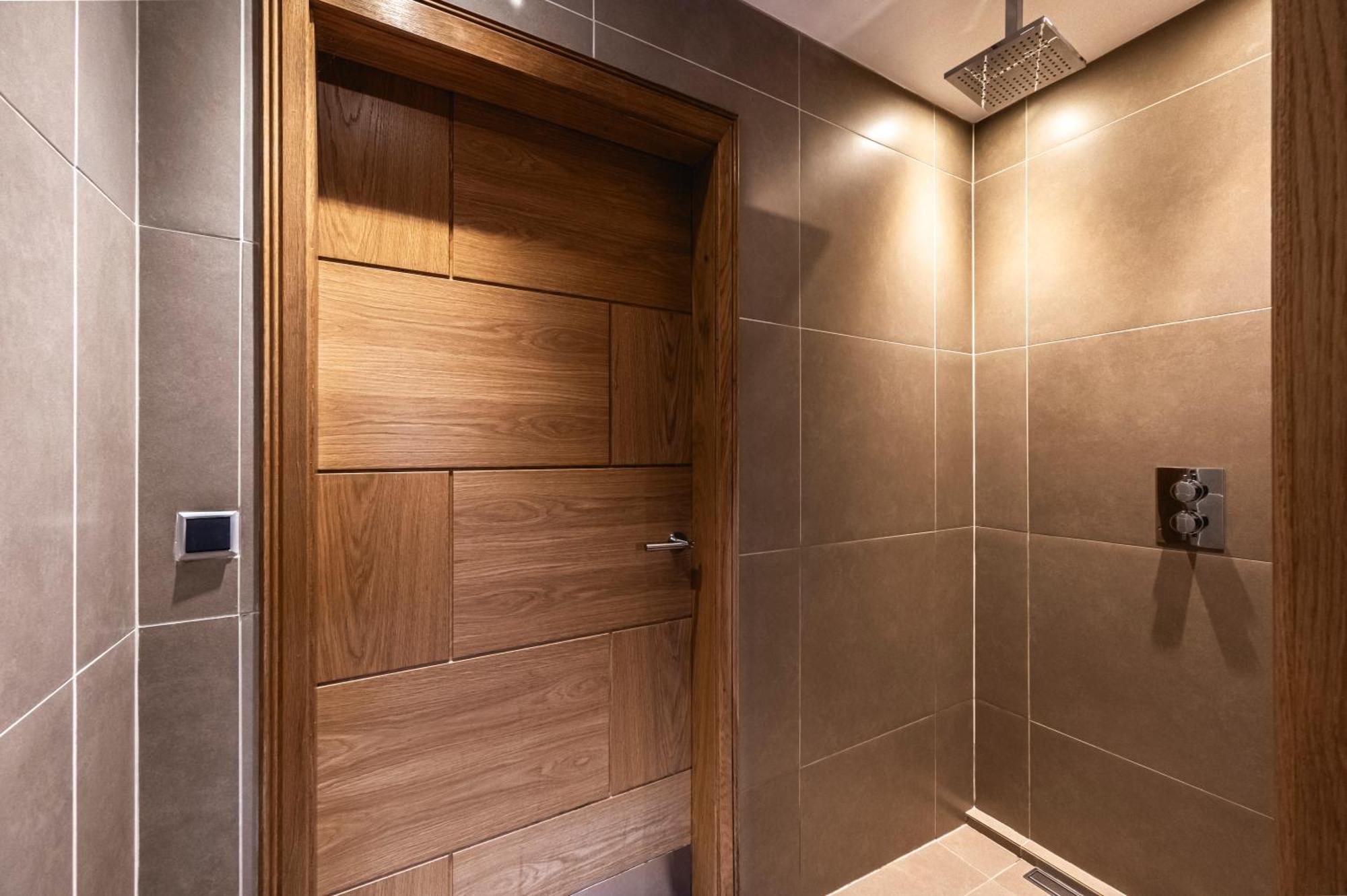 The Retreat Cabin Pitlochry Bagian luar foto