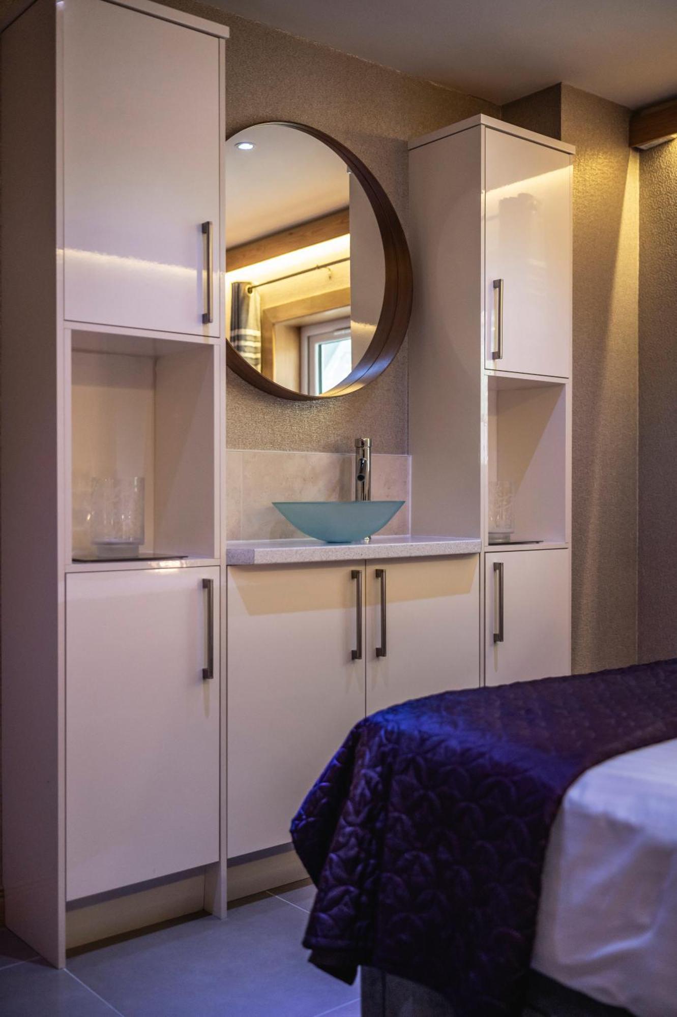 The Retreat Cabin Pitlochry Bagian luar foto