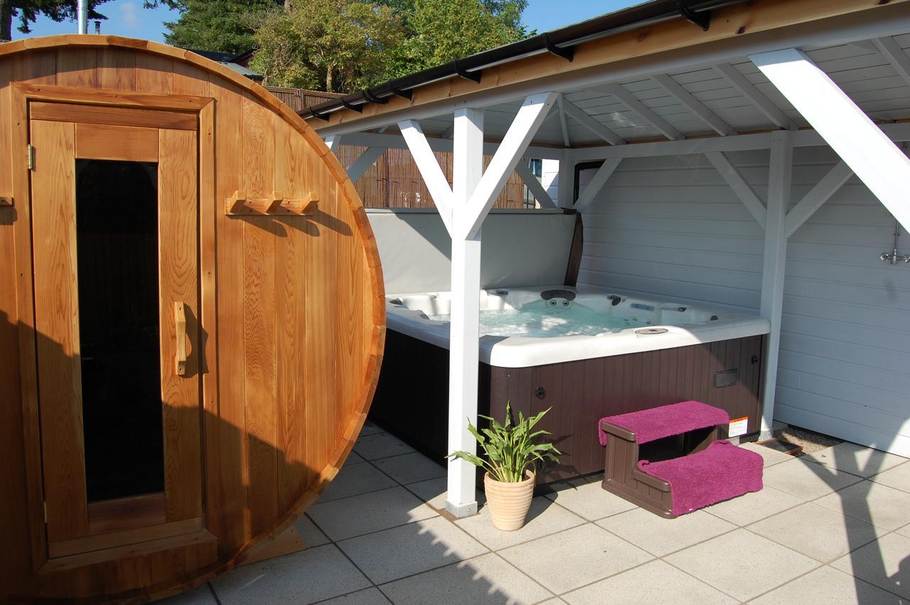 The Retreat Cabin Pitlochry Bagian luar foto